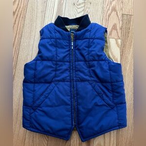 Gap kids lightweight puffer vest, 5T, EUC
